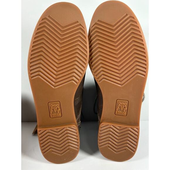 NEW Kodiak Womens Fossil Leather 5 in Low Rider Original Ankle Boots US Size 9.5 - Picture 9 of 13